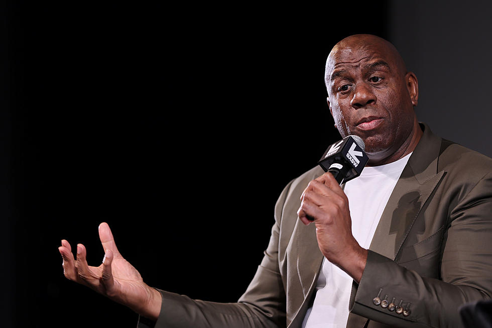 Does Anyone Know Why Magic Johnson Is In Grand Rapids?