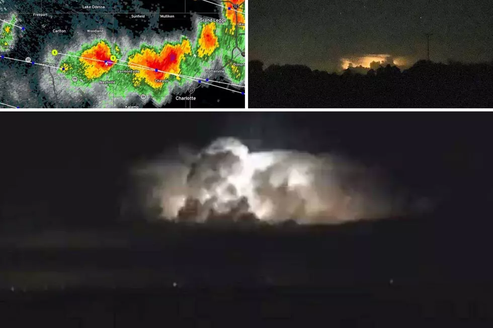 Cool Lightning Show Visible from 60 Miles Away