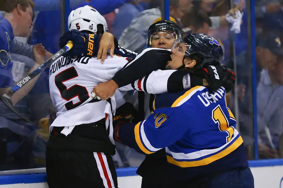 Blues & Hawks To Face Off in Busch Stadium Winter Classic