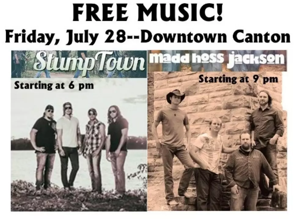 Free Concert This Friday With Madd Hoss Jackson And Stumptown