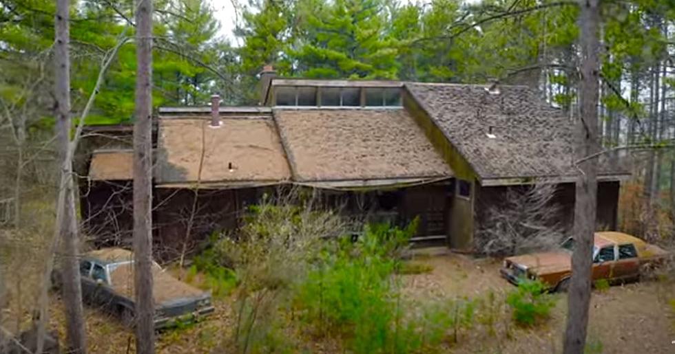 House Forgotten in the Woods Looks Like A Time Capsule