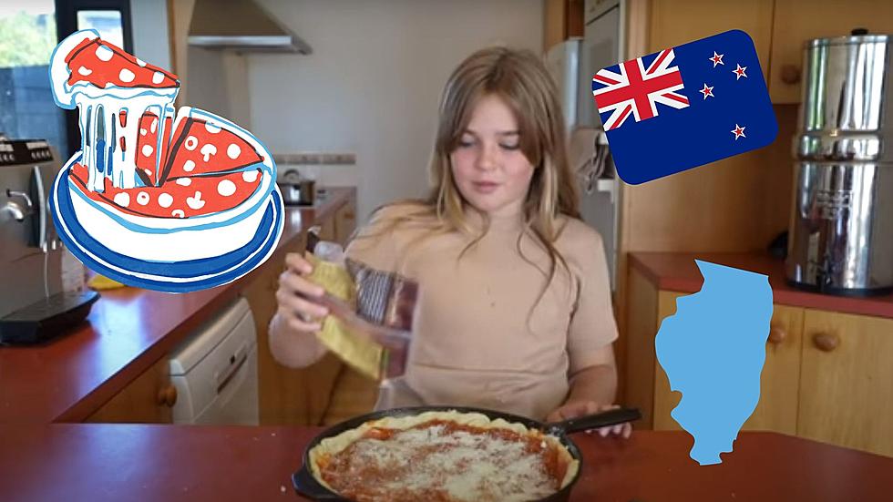 Viral Video of a Girl in New Zealand making Illinois' State Food