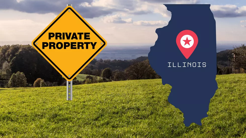 The Highest Natural Point in Illinois is on Private Property