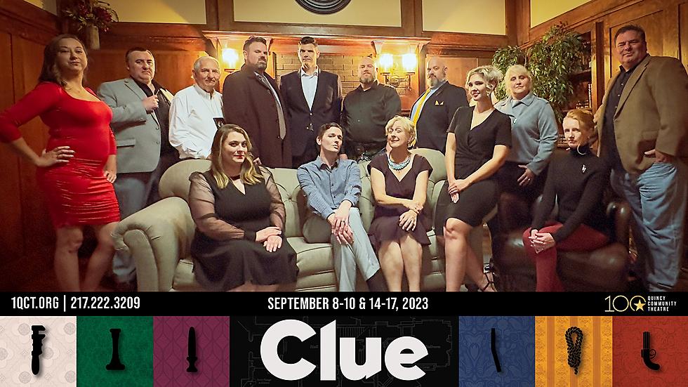 Tickets are now on sale for Clue at Quincy Community Theatre