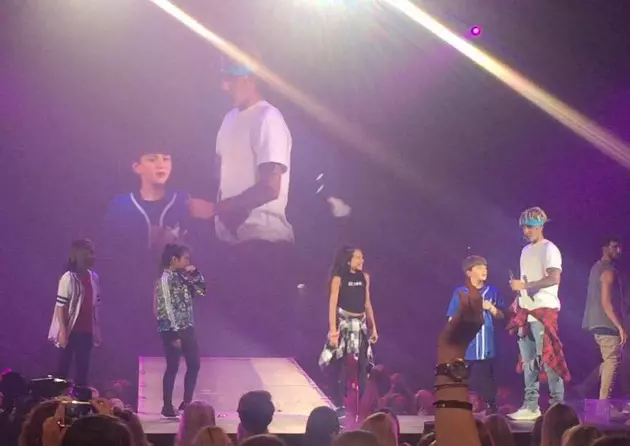 Dylan CRUSHED it on Stage With Justin Bieber [VIDEO]