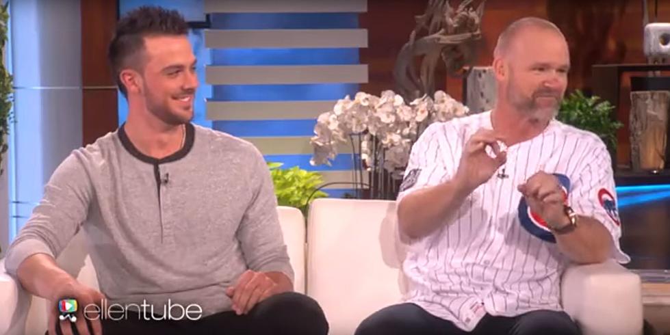 Ellen Surprises Bryant and Ross With Cubs Gifts