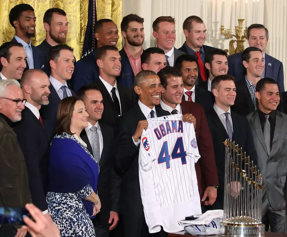 Cubs Visit The White House [GALLERY]
