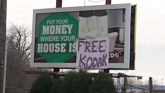 What&#8217;s With the &#8216;Free Kodak&#8217; Sign on Broadway?