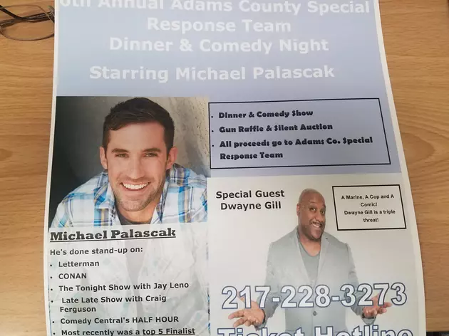 Adams County Special Response Team Dinner &#038; Comedy Night March 3