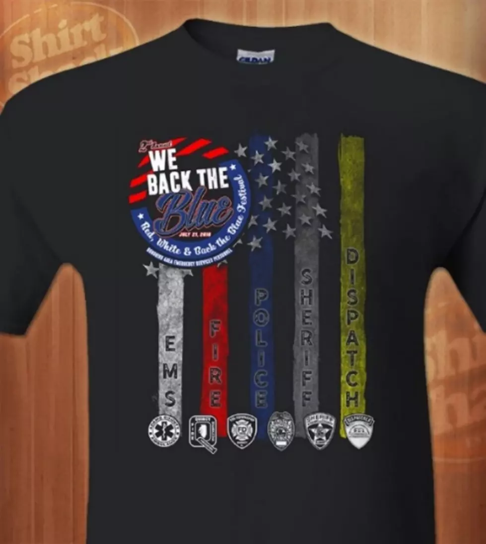 Red, White &#038; Back the Blue T-Shirts Orders Are Now Available