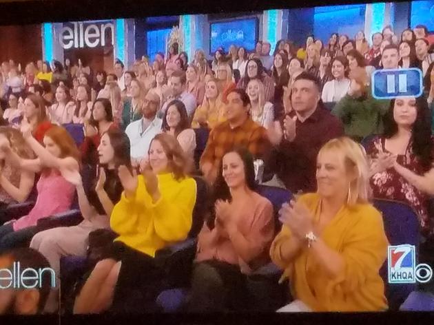 Quincy Family Seen on Ellen DeGeneres Show