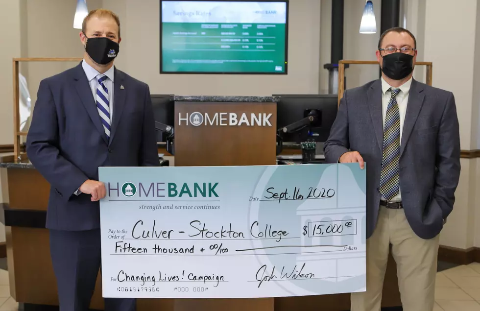 HOMEBANK Donates $15,000 to Culver-Stockton College