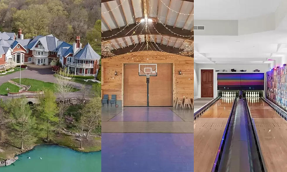 $20 Million Missouri Mansion Has Basketball Court & Bowling Alley
