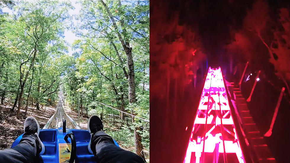 You Can Ride the Runaway Mountain Coaster in Branson at NIGHT