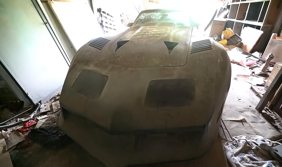 Explorers Find Empty Mansion with a Classic Custom Corvette in It