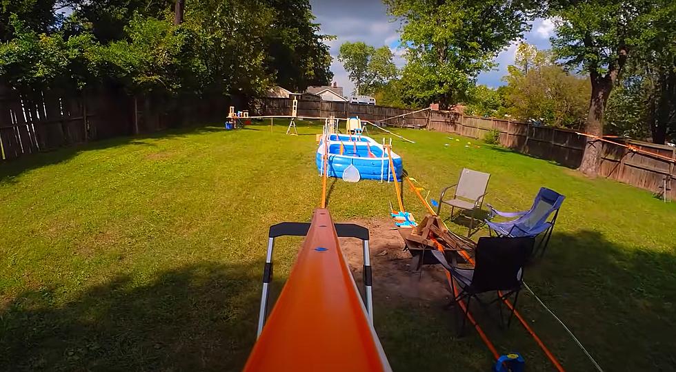 Check Out Dude’s Backyard Hot Wheels Track 4 Months in the Making