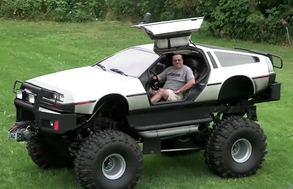 This Illinois Guy Built a Back to the Future Monster Truck
