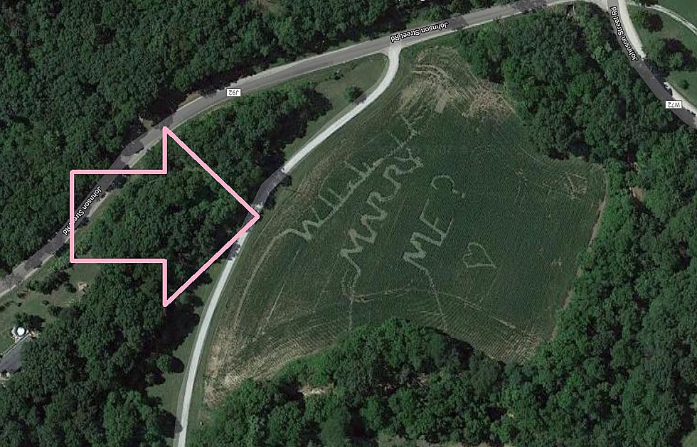 Someone Mowed a Marriage Proposal into a Keokuk Farm Field