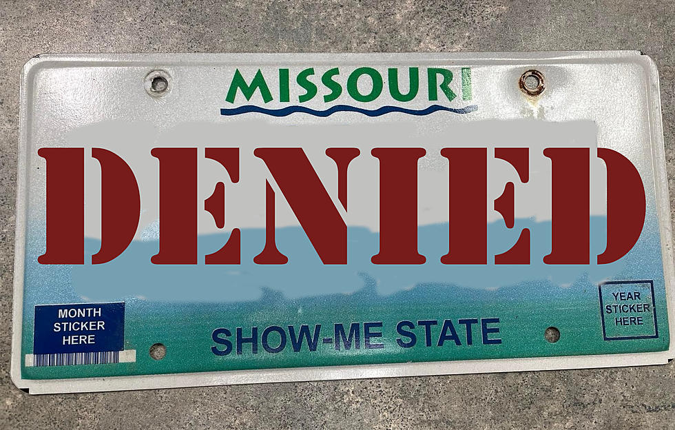 Personalized Plates Missouri Rejected Last Year