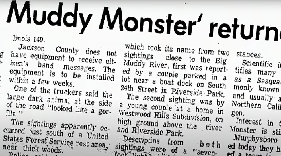 Nearly 50 Years Ago, Dozens in Illinois Saw “Big Muddy Monster”