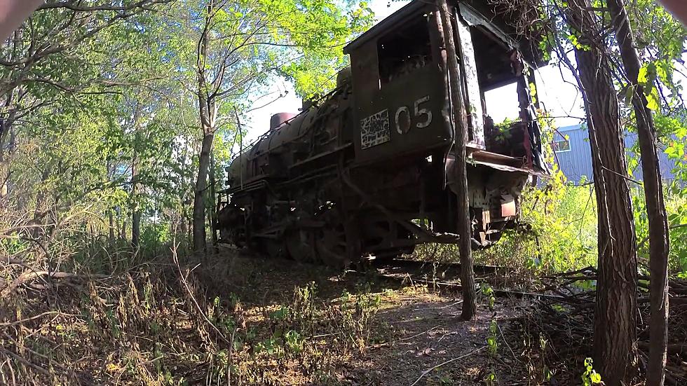 Explorer Finds Nearly 100 Year Old Train in the Illinois Woods