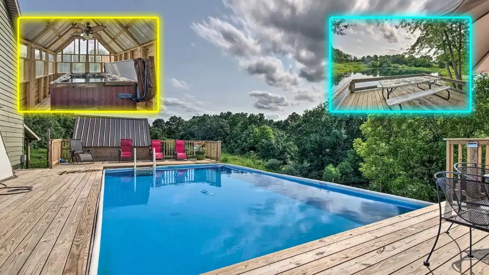 This Central Missouri Place Has a Pool Outside & a Hot Tub Inside