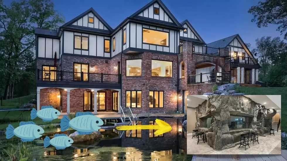 See Inside a Missouri Mansion with 2 Massive Aquariums