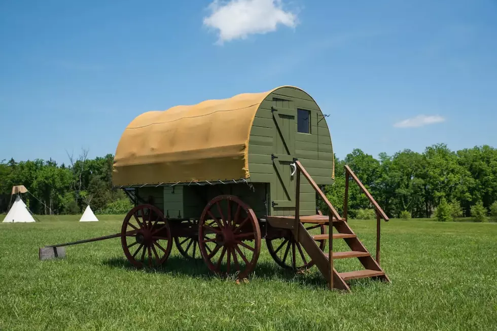 You Really Can Stay in this Restored 1850's Missouri Sheep Wagon