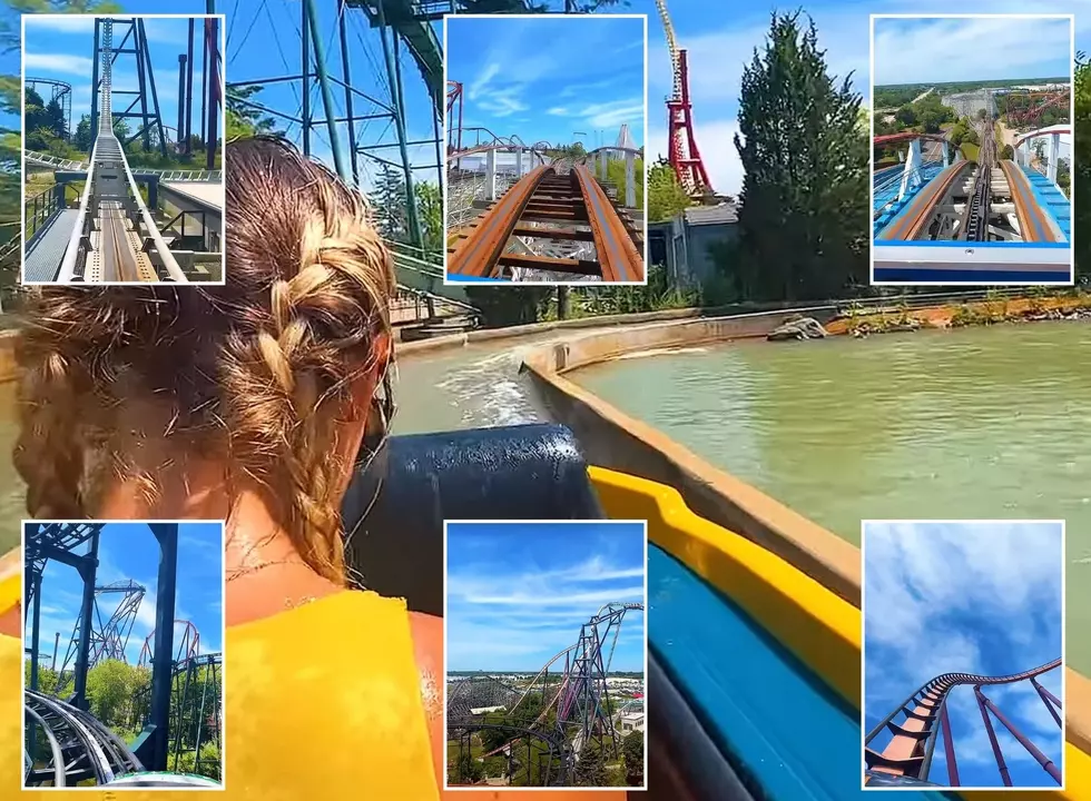 See What It's Like to Ride the Coasters at Six Flags in Illinois
