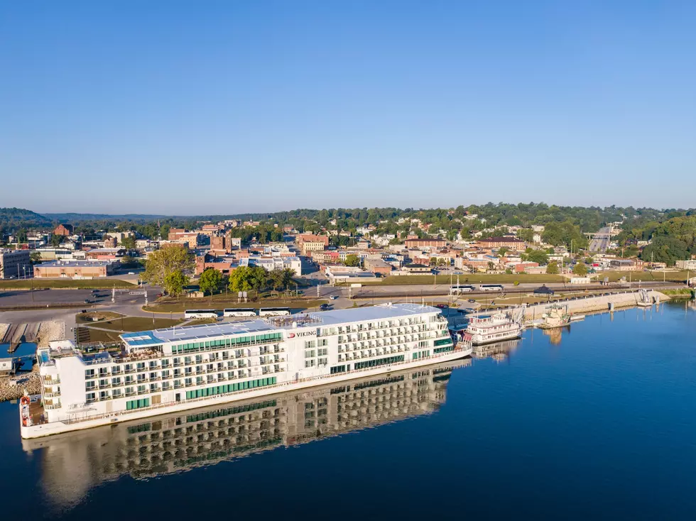 Check Out Epic Drone Pics of the Viking Cruise Ship in Hannibal