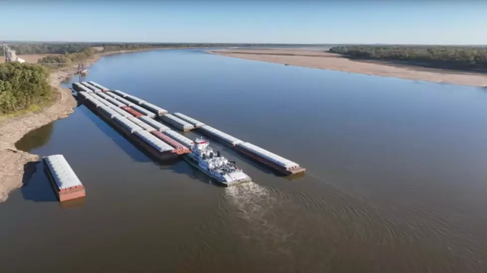 New Drone Video Shows Just How Low the Mississippi River Is Now