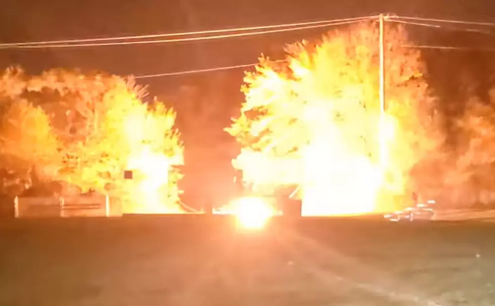 Watch the Sparks Fly When Wind Takes Down Power Line in Illinois
