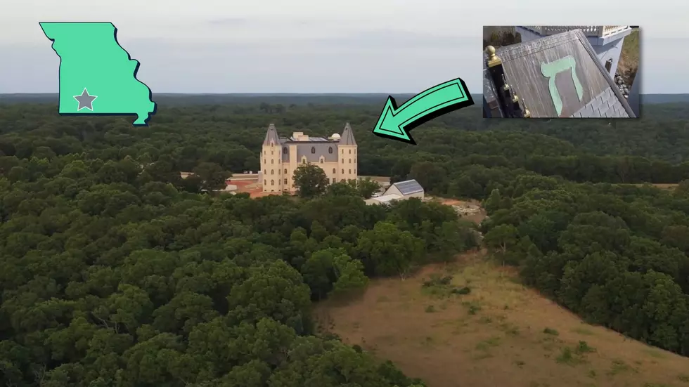 Why Does a Chateau in Missouri’s Ozarks Have Weird Roof Symbols?