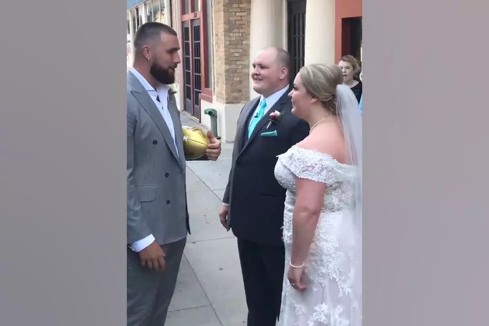That Fun Time Travis Kelce Crashed a Kansas City Couple’s Wedding