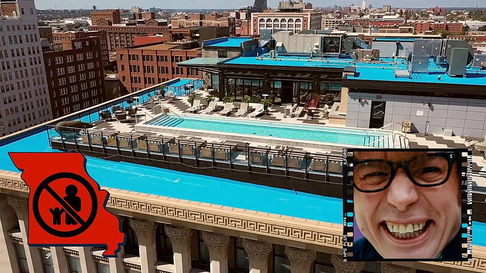 Peek at an Adults-Only Rooftop Pool Above St. Louis, Missouri