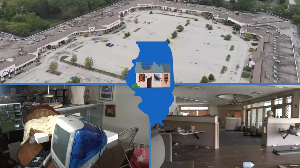 Inside a Mall in Illinois Abandoned with Many Items Left Inside