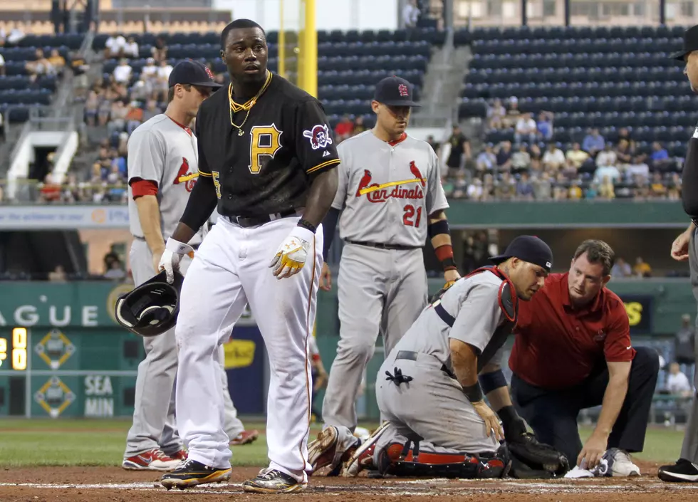 Cardinals Catcher Yadier Molina Removed From Game Following Collision