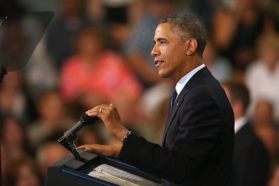 Obama Visits Knox College in Galesburg