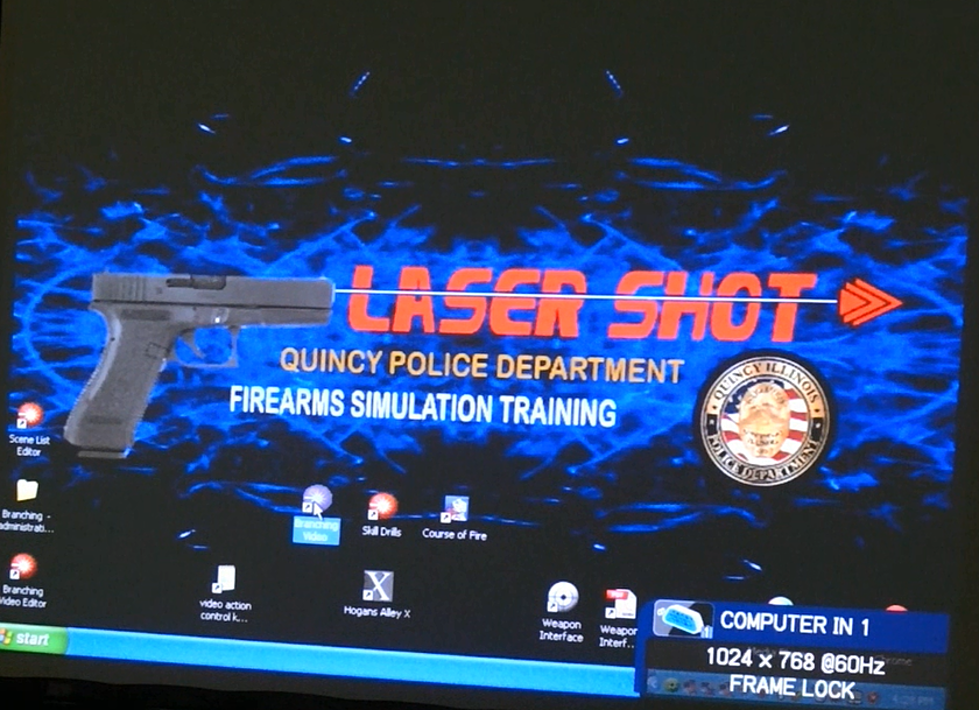 Pulling the Trigger: Quincy Police Laser Shot Simulator Gives Public a Look at Decisions Officers Face