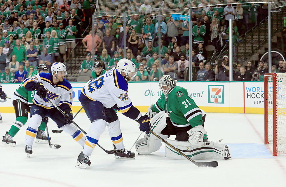 Blues Even Series with 4-3 Overtime win in Dallas