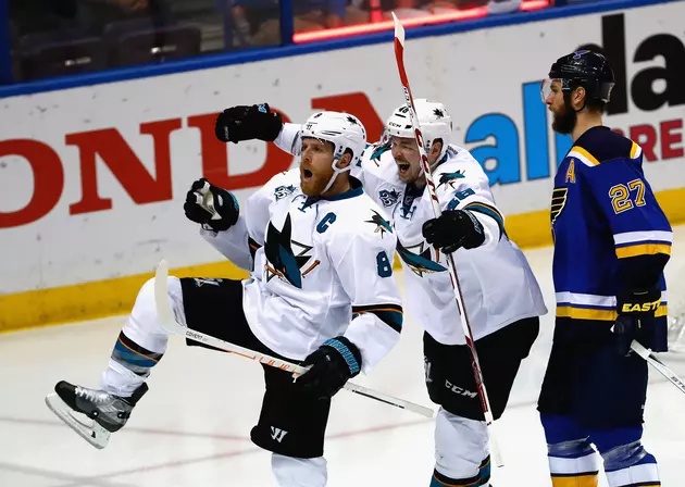 Sharks Take 3-2 Series Lead After 6-3 Win Over Blues