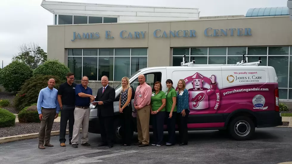 Peters’ Pink Van Benefits James E. Cary Cancer Center