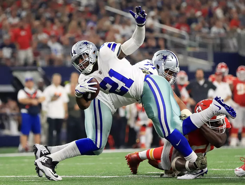 Elliott, Cowboys top improbable Hill TD to beat Chiefs 28-17