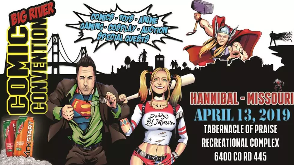 First Hannibal Big River Comic Convention Saturday