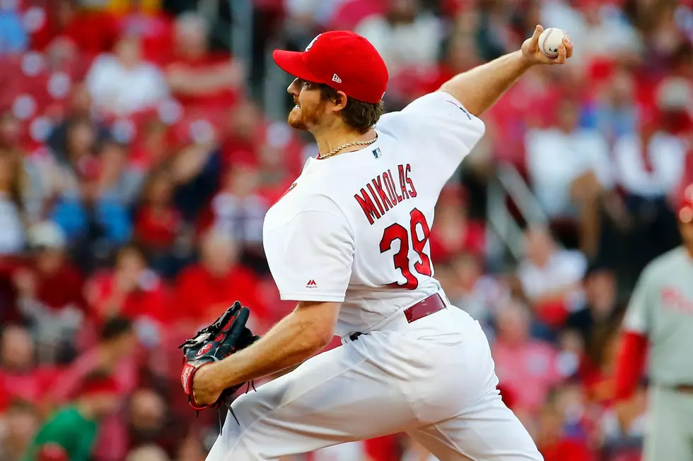 Cardinals back Mikolas with 3 HRs in 6-0 win over Phillies
