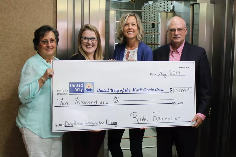 United Way Gets Riedel Grant to Fund Imagination Library