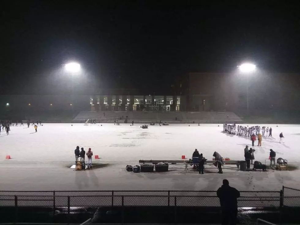Hannibal Football Begins Post Season With a Snow Bowl Rematch