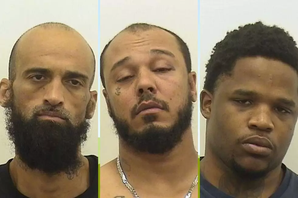 Three Arrested on Weapons, Meth Charges Sunday