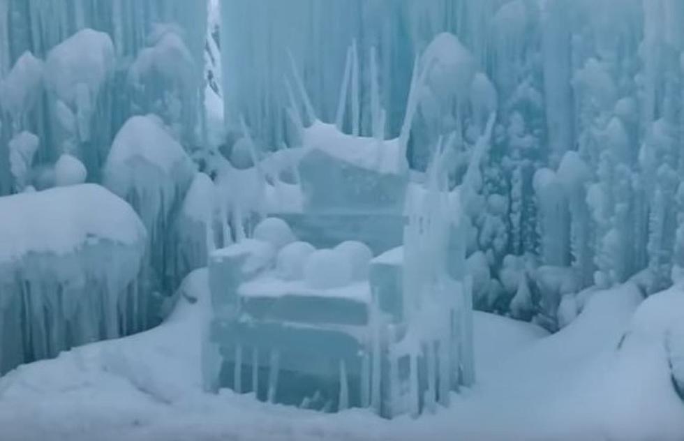 Bigger than Life Size Ice Castles - 'Frozen' Come to Life