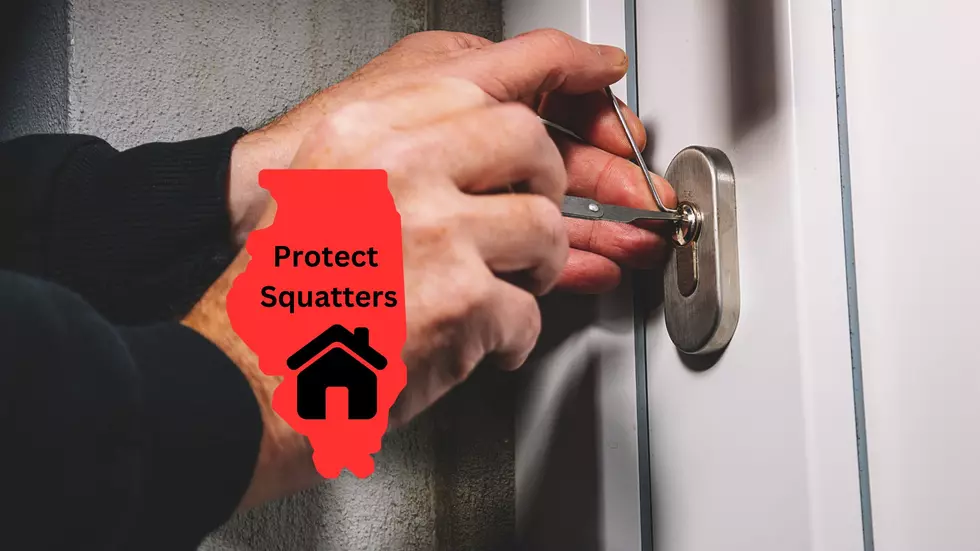 How can you protect yourself against "Squatters" in Illinois? 